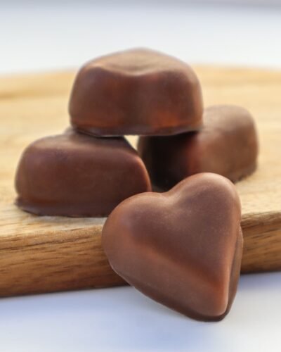 Strawberry Foam Hearts