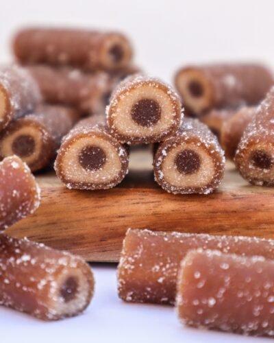 Salty Caramel Liquorice Tube Godis Fabrica dulces y salado