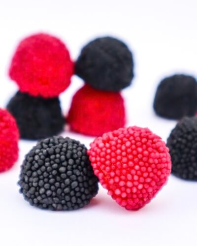 Pearl Berries chuches de frambuesa rapberry candy blackberry