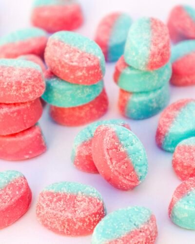 Bubs Blueberry Raspberry Mini bubsgodis vegan candy swedish candy chuches veganas españa portugal vegan candy