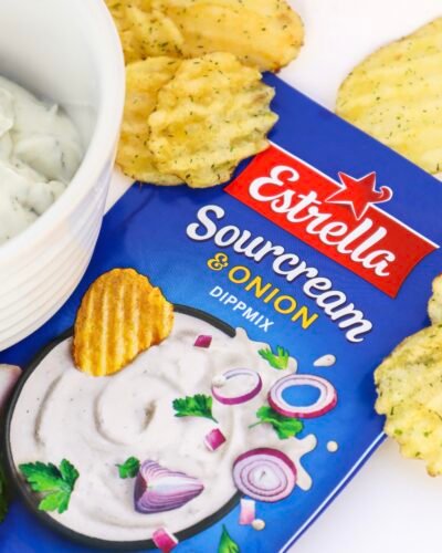 Dipmix Sourcream Onion Estrella Spain dippi spain portugal godis fabrica polvo para salsa de papas fritas patatas dip crema agria