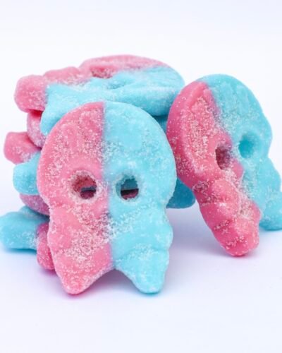 Bubs Dizzy Skull chuches veganas vegan candy bubs godis viral calavera acida chicle