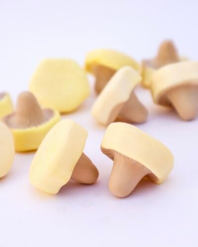 Banana Caramel Mushrooms