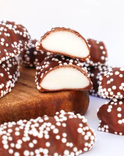 Vanilla Foam Chocolate chuches de espuma con chocolate espumoso doces pearl perlas nubes nube con chocolate navidad natal christmas sweets