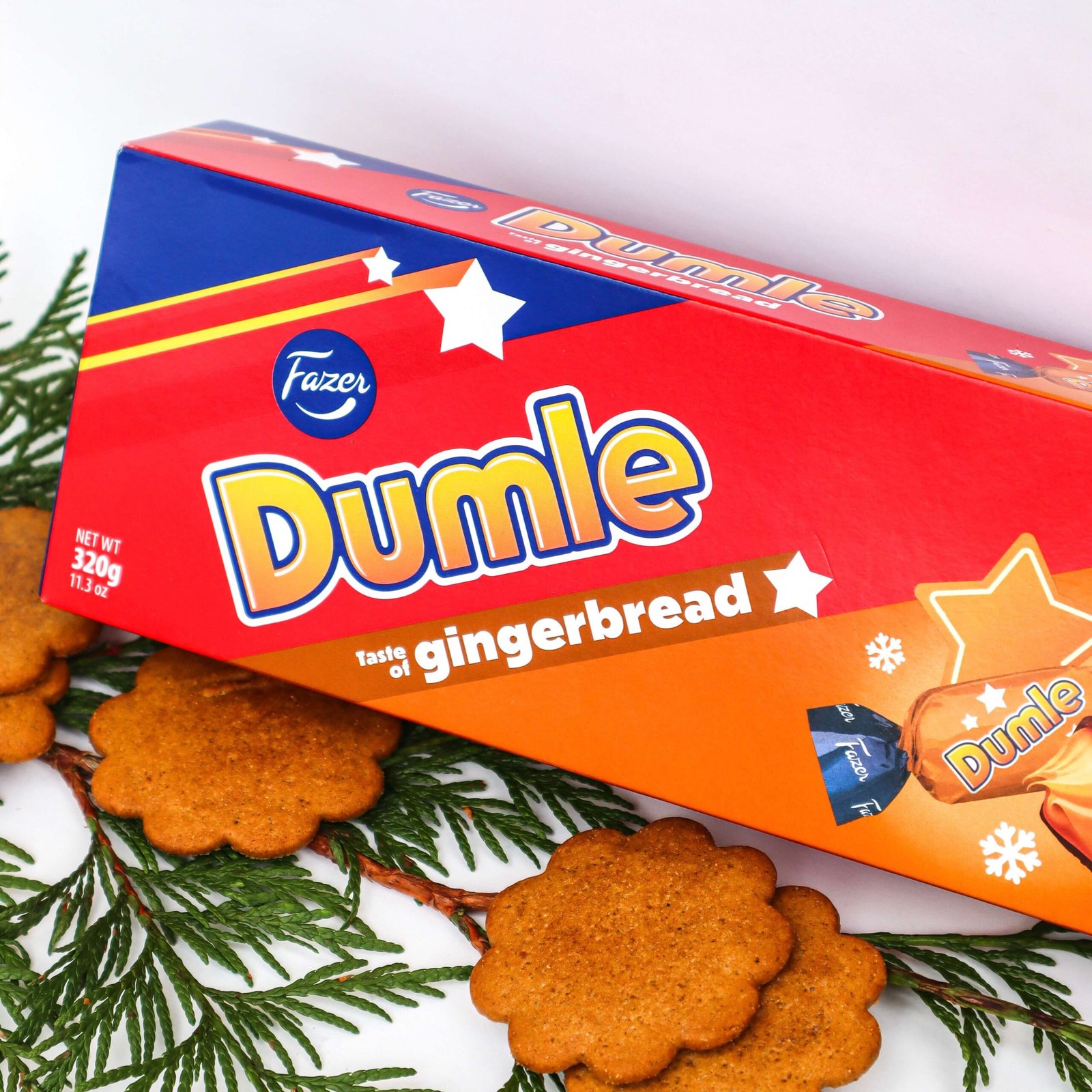 Dumle Gingerbread Box jenibre caramelo ginger Fazer Chocolate dumle toffee caramel caramelo chocolatina navidad christmas chocolate invierno cozy vibes gingerbread jenibre polka brownie ginger candy natal doces piper pepparkakkor